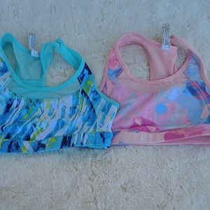 Avia Pink and Blue Sports Bra